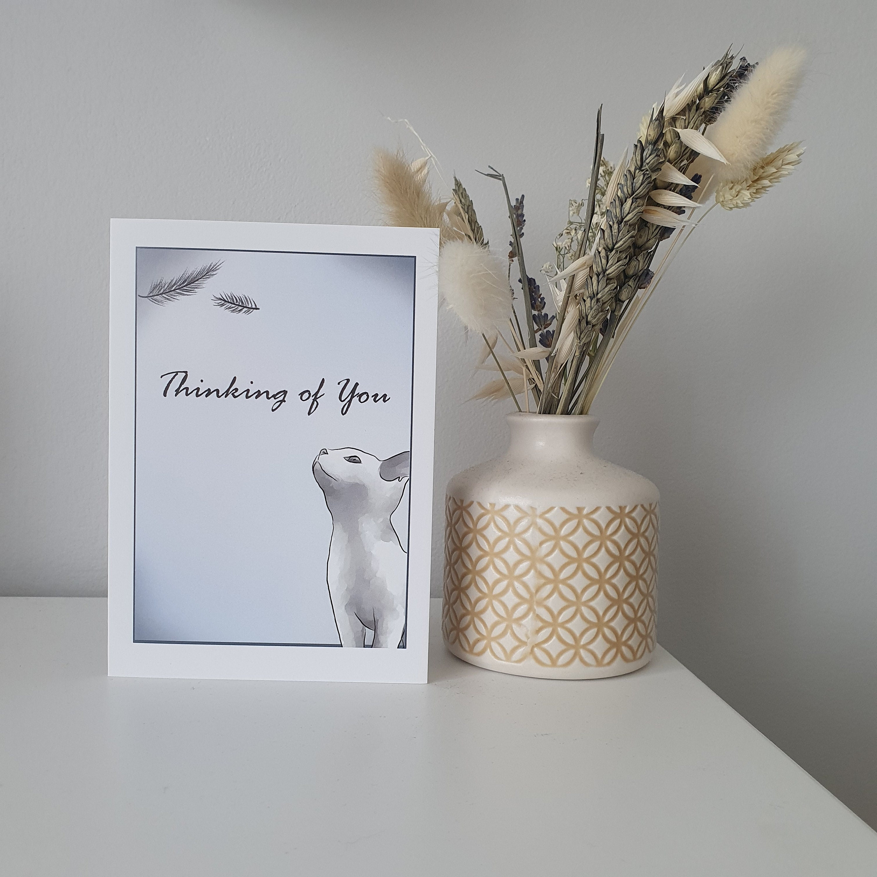 Cat Loss Card Thinking of You Commiserations | Etsy