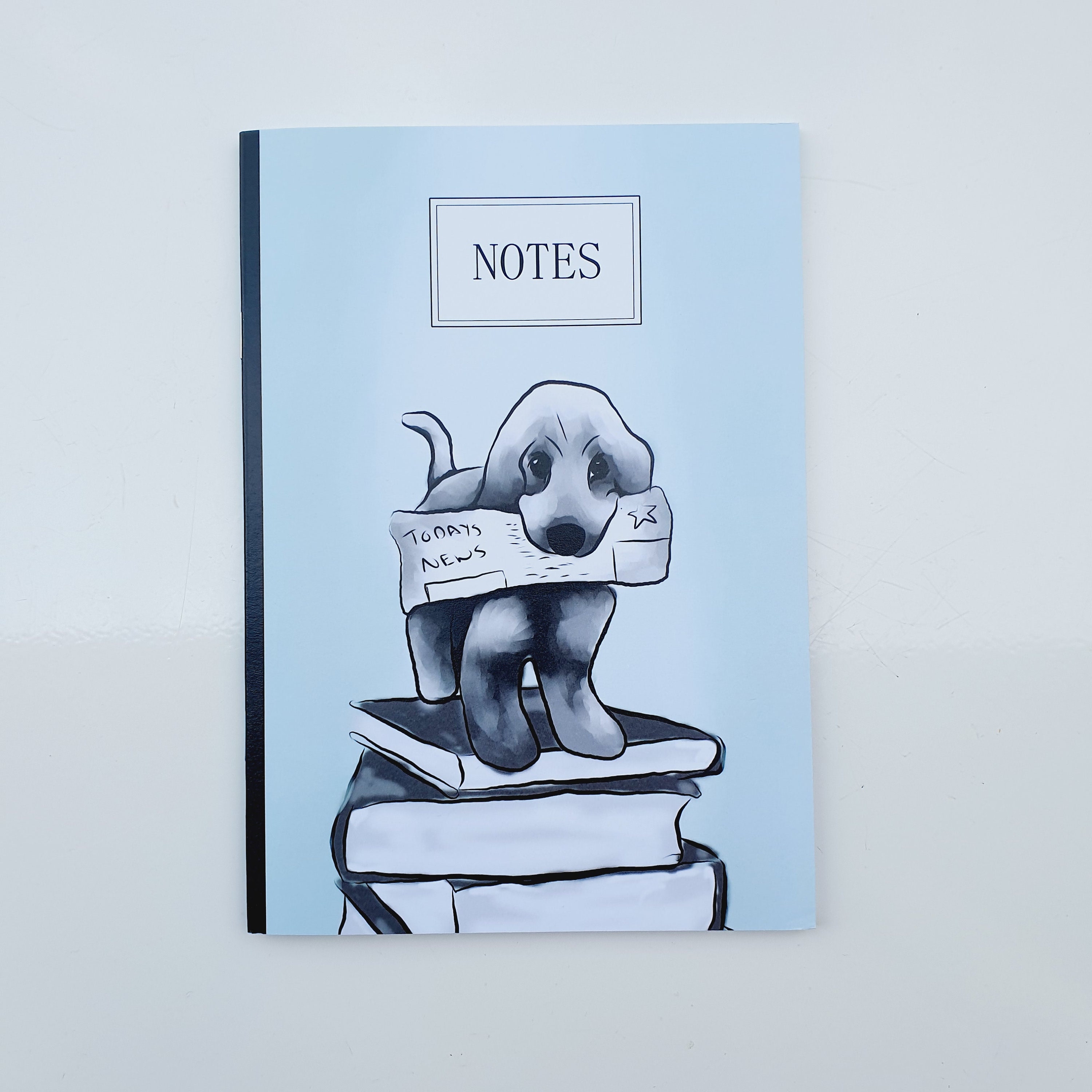 A5 Dog Notebook Plain Page Notebook Small Gift for Dog Etsy