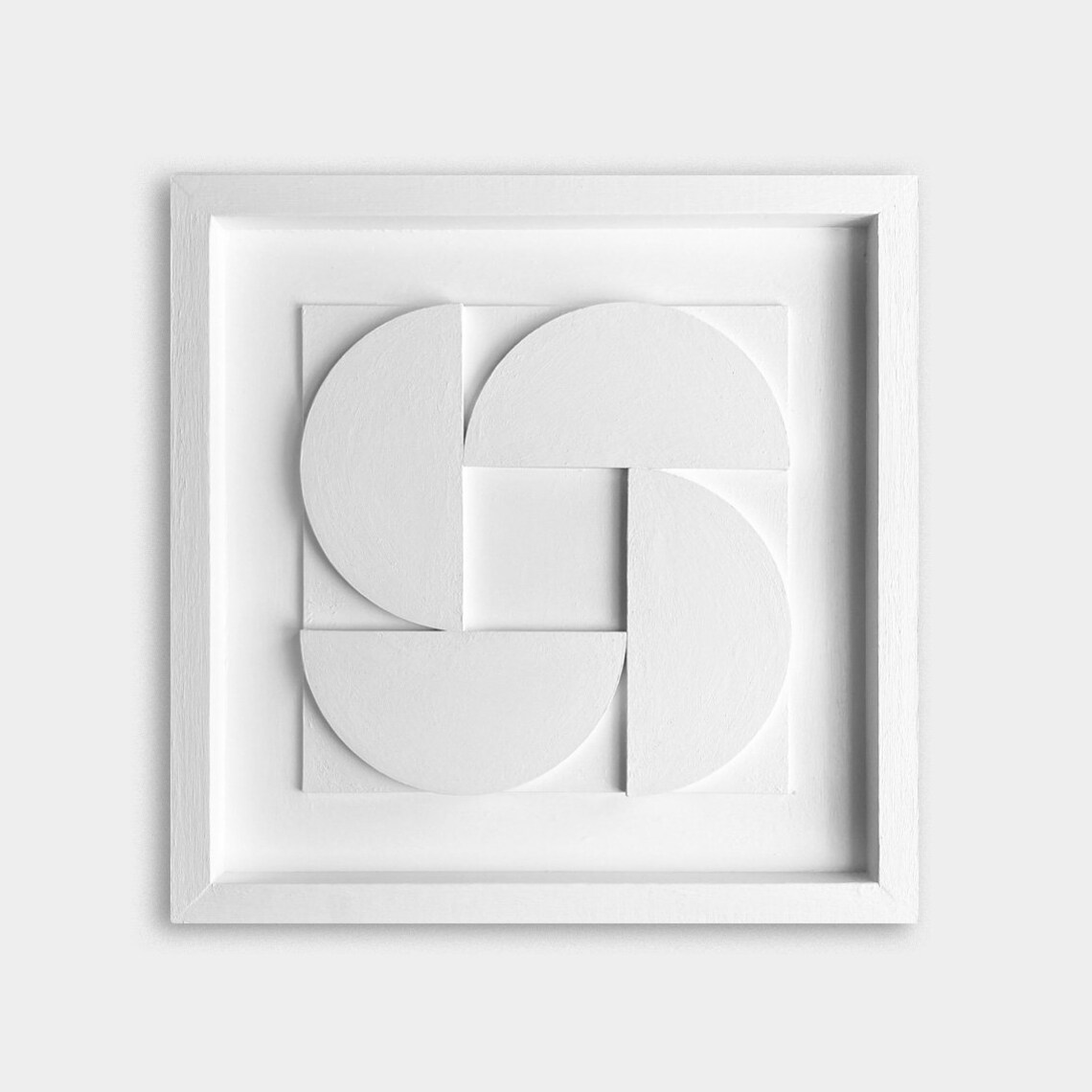 Revolve geometric Relief Wall Sculpture Etsy