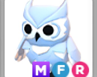 Roblox Adopt Me Neon Owl Etsy
