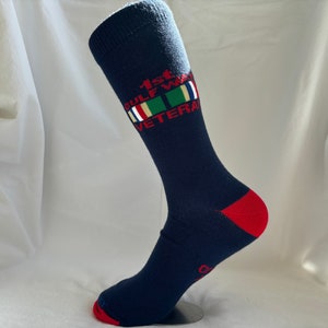 Original Socken aus den 1970er Jahren. Präsident Bush, Kuwait,Irak, Iran, General Powell, General Schwarzkopf, Persischer Golf, VAE