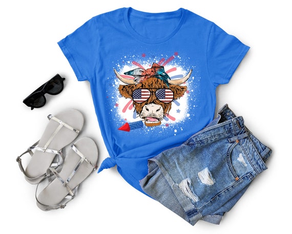 Shirt Shaggy Cow Shirt Highland Cow 