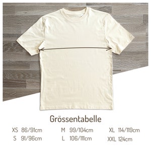 Grössentabelle Shirts