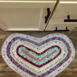 Handmade rag rug