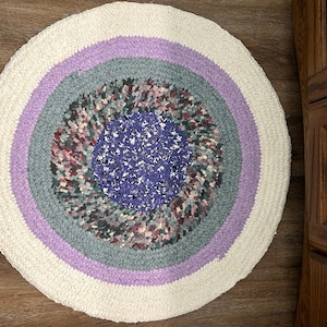 Handmade rag rug