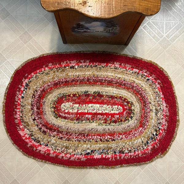 Oval Rag Rug Etsy