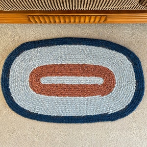 Handmade rag rug