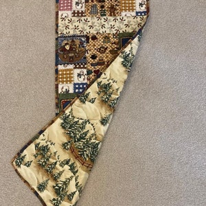 Table runner, winter theme table decor, snowman table runner,