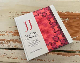 Rug Design Book “Så vävdes ett livsverk” | Judit Johansson | Swedish Textile Art Book | Röllakan Flatweave