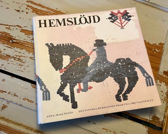 Swedish Craft Book “Hemslöjd” (Domestic Art) | 1970 | by Anna-Maja Nylén | Swedish Textile Art Book | Röllakan Flatweave