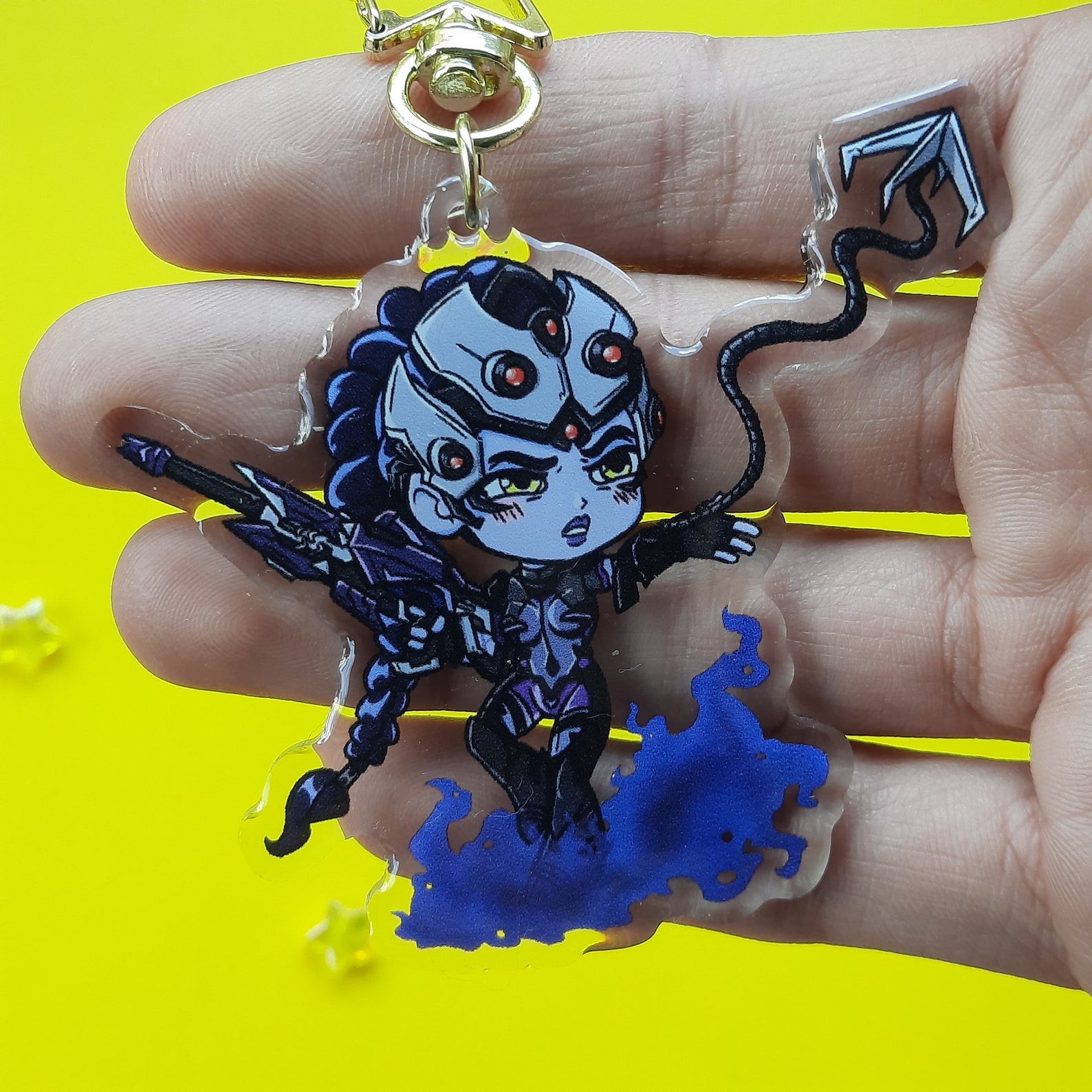OVERWATCH 2 acrylic charms / keychains with epoxy 3 inch Etsy