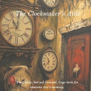 Diario de trabajo de The Clockmaker's Attic Shadow / PDF imprimible / Sin fecha / Gótico acogedor