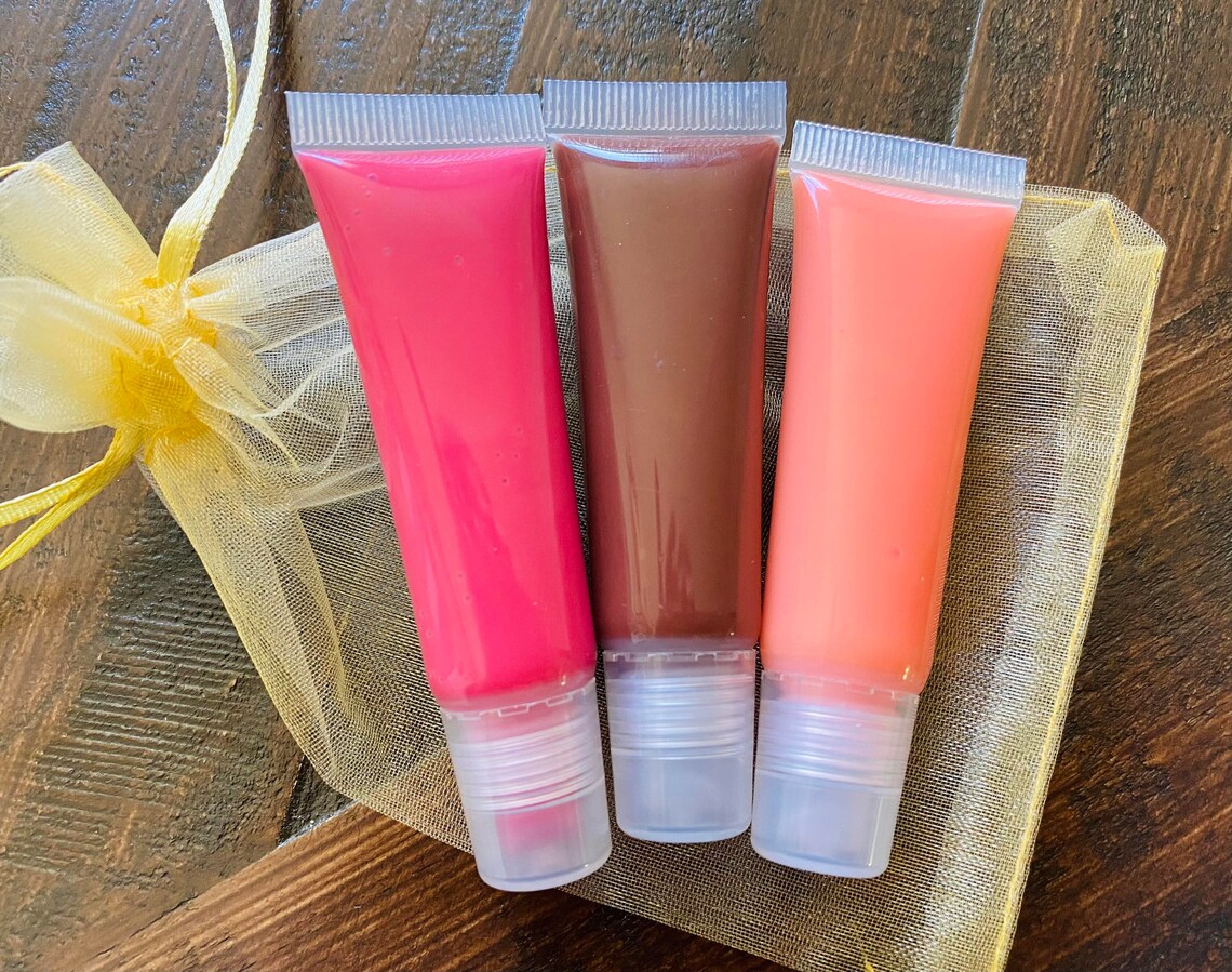 Flavored Lipgloss Bundles tinted lipgloss lipgloss bundle Etsy