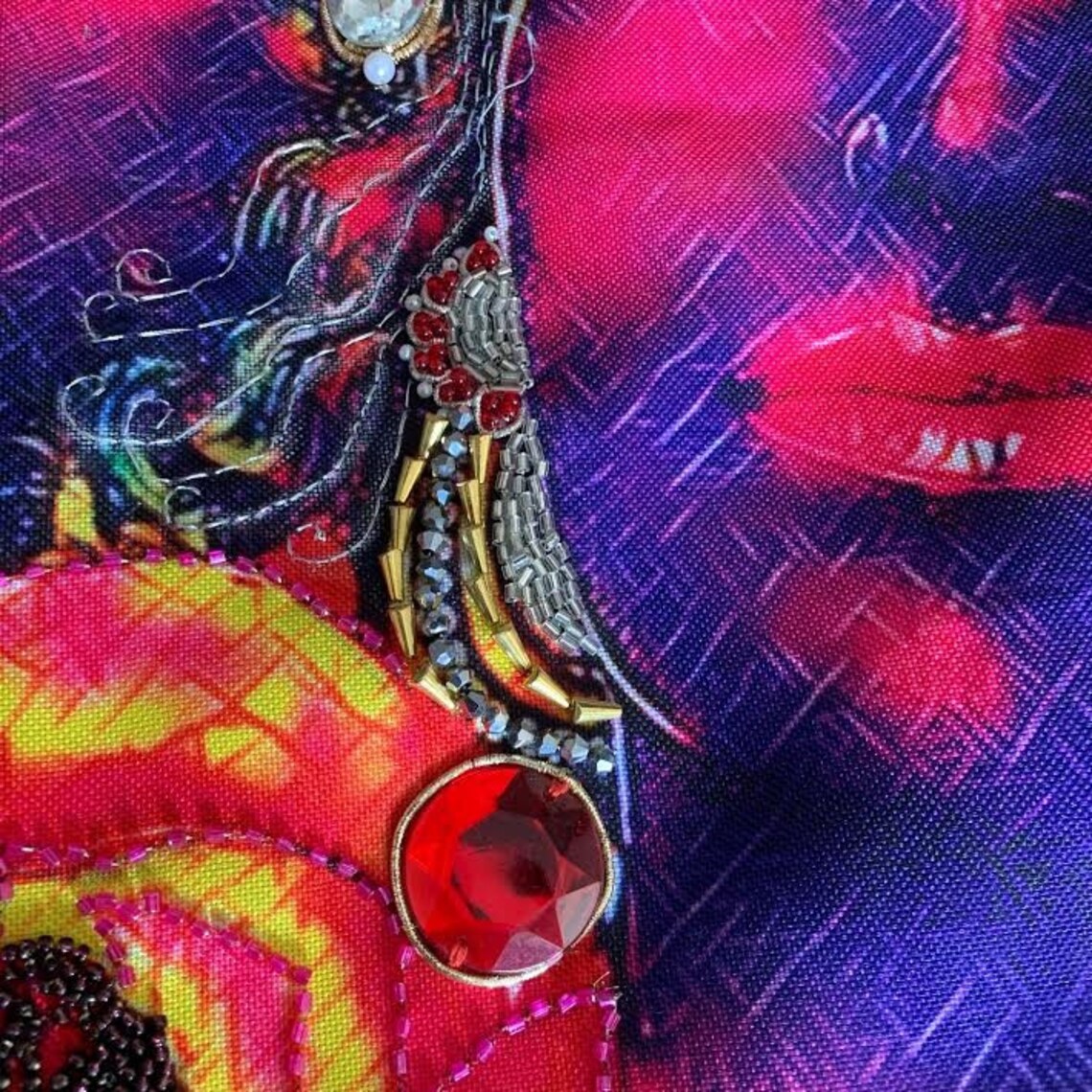 Wall art krishna hand embroidery home decor silver framed  etsy Wall art krishna hand embroidery home decor silver framed  etsy