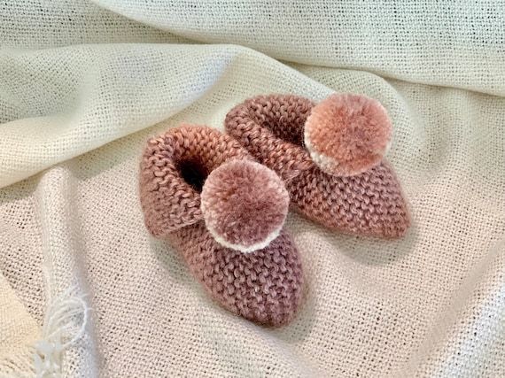 Chaussons Bébé - Taille 0-3 Mois, Très Bon état, Parfaits Pour Les Premiers Pas à La Maison
