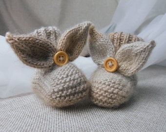 Bottines pour bébé 0-3 mois, Chaussures pour bébé avec oreilles de lapin, Chaussettes pour nouveau-né, Tenue de retour à la maison, Tenue de séance photo, Chaussettes pour bébé, Chaussures pour bébé, Cadeau