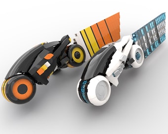 Digitaler Download: Lego Anleitung und Bricklink Stückliste, EX764 Lichtzyklen
