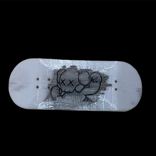 Kaws Fingerboard Skateboard Deck Etsy
