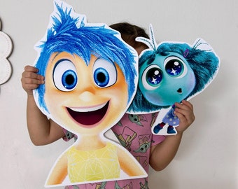 Inside Out Party Cutouts: Birthday Party Props, Decorations
