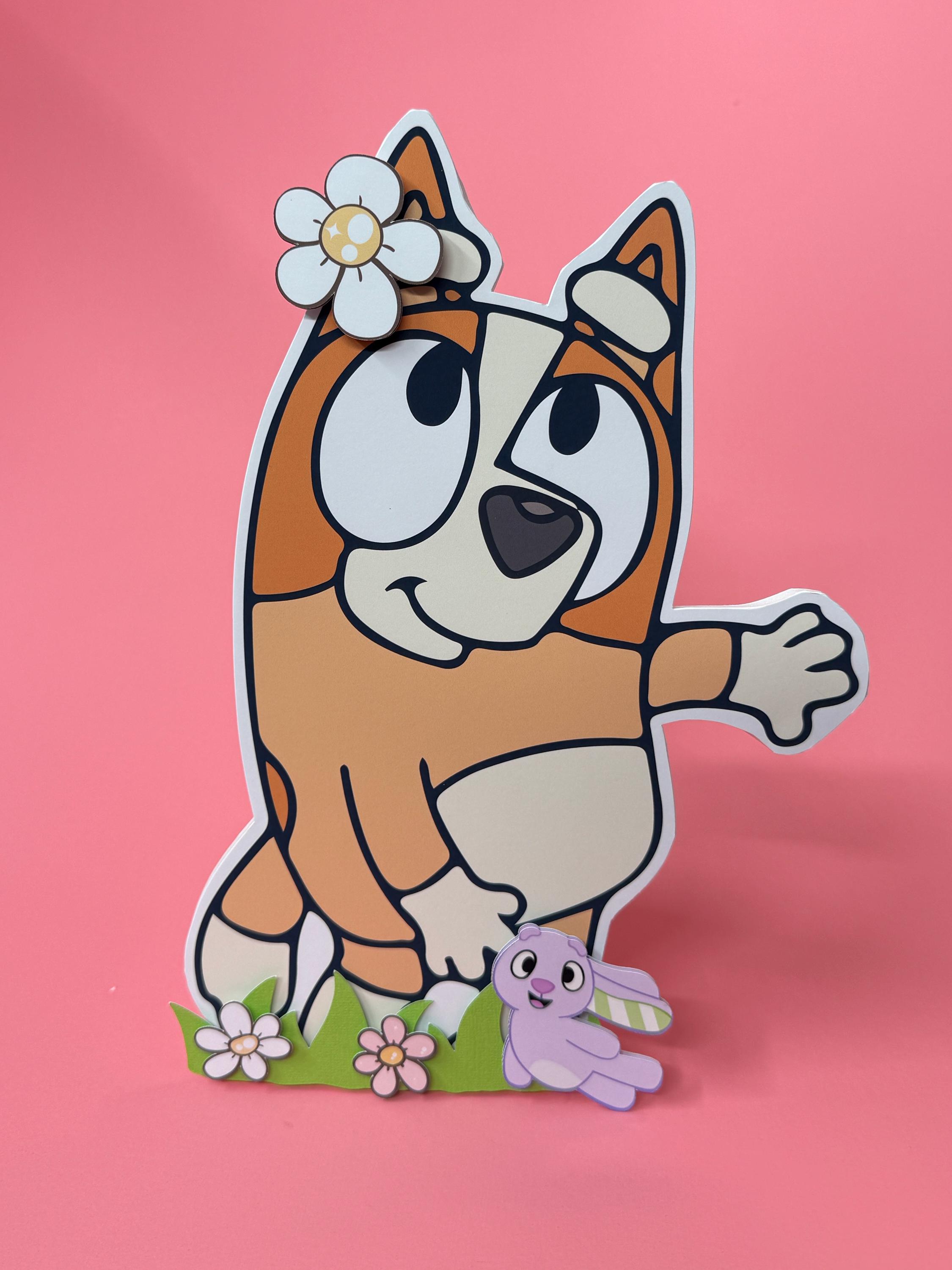 Bluey & Bingo Groovy Pink Decor