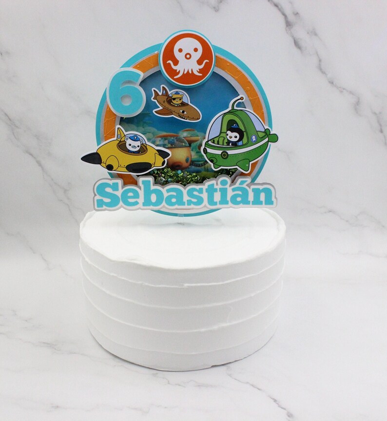 The Octonauts Inspired Cake Topper Octonauts Birthday - Etsy