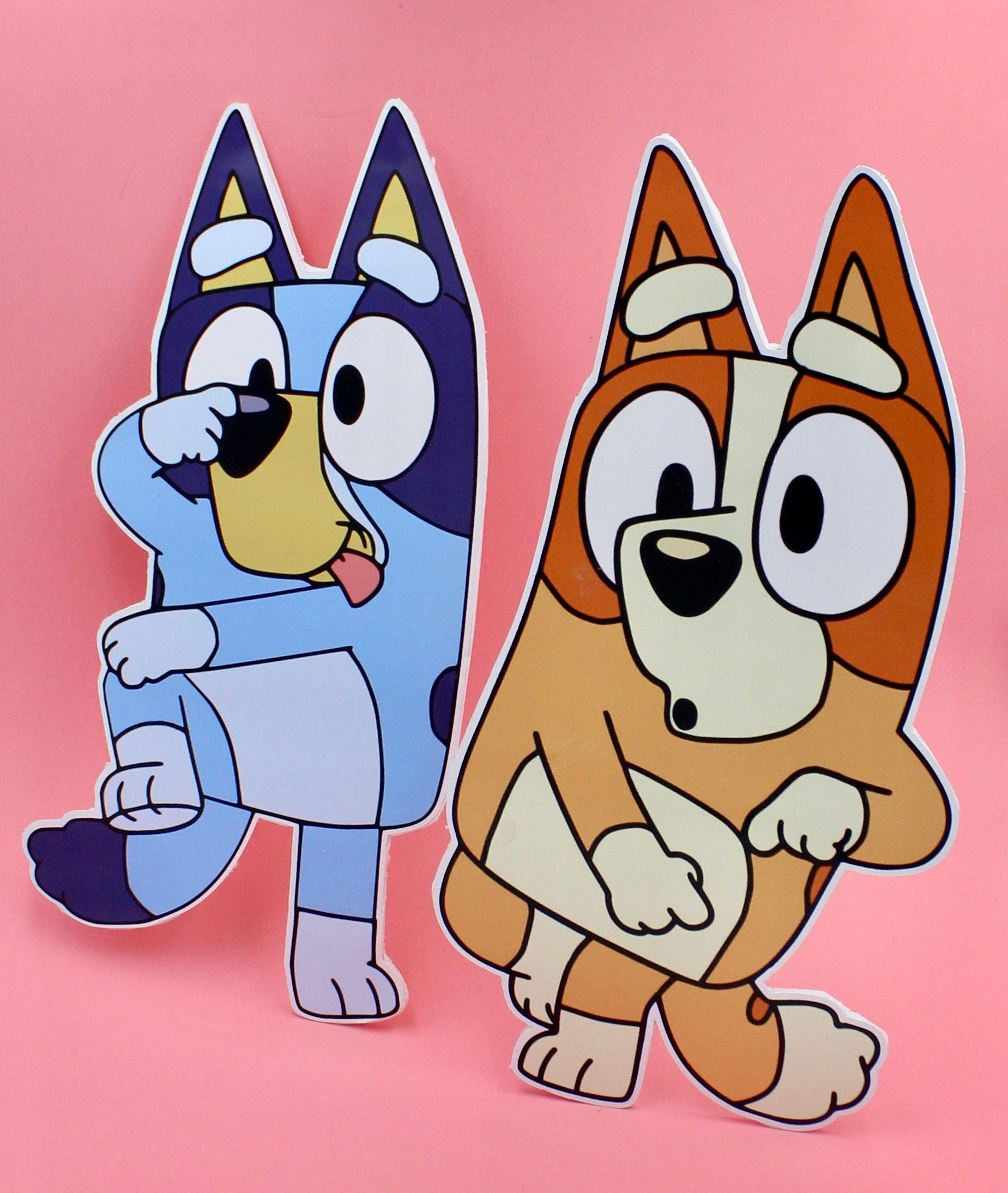 Bluey Foam Board Centerpiece