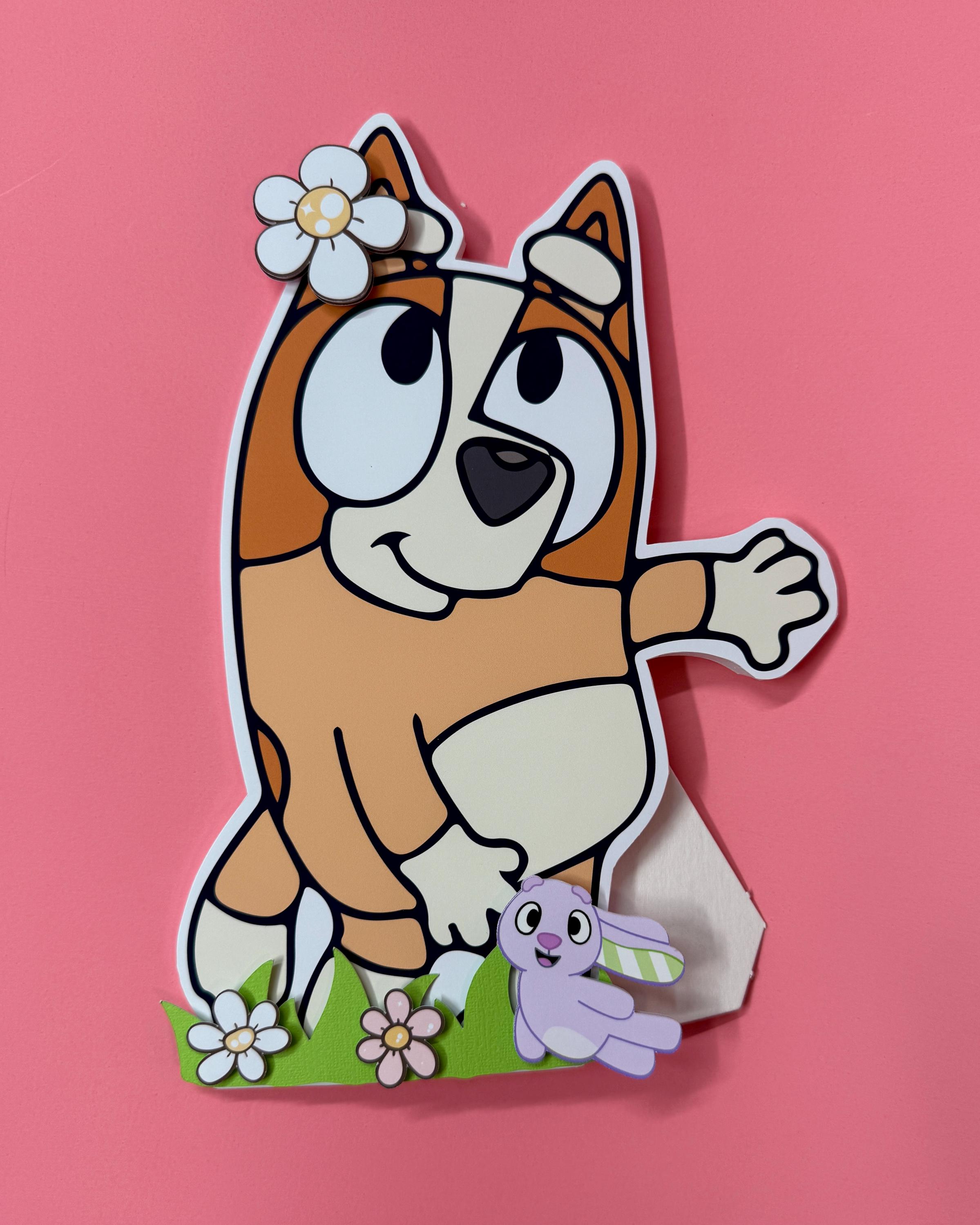 Bluey & Bingo Groovy Pink Decor