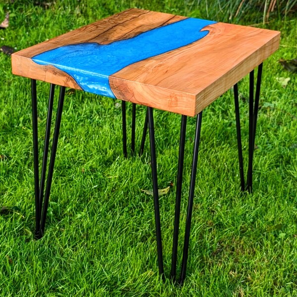 Resin and Wood Table Etsy UK