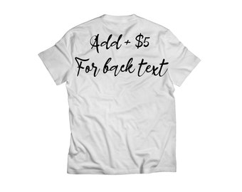 Custom Font Text T-shirt Design
