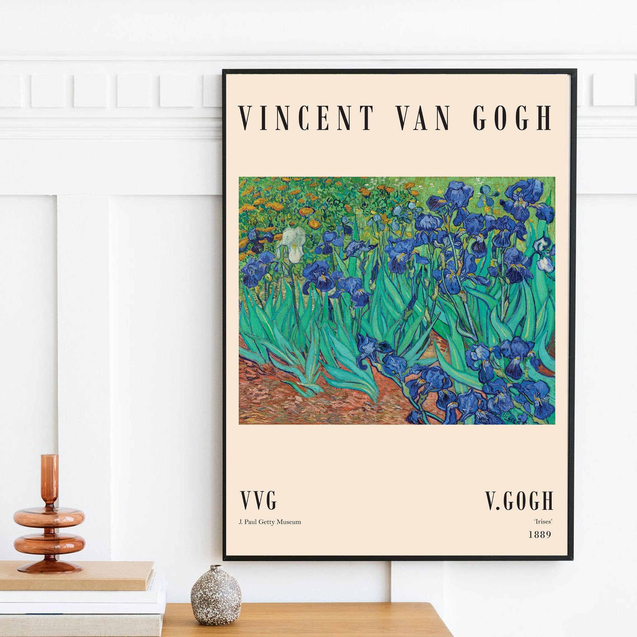 Vincent Van Gogh Print in the UK Gallery Poster Quality High Etsy