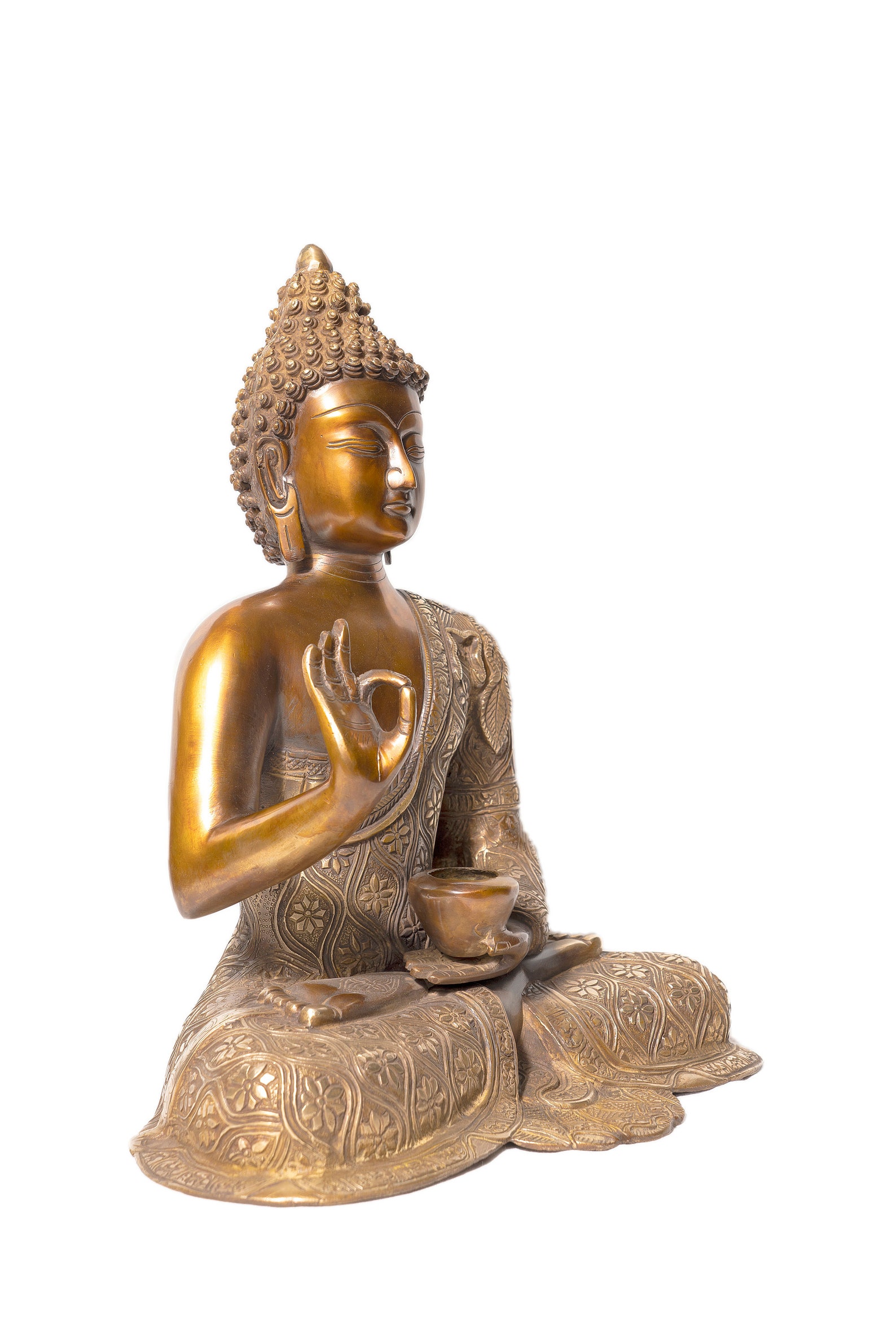 Gautam Buddha Statue 17 inches 44 cm blessing buddha Etsy