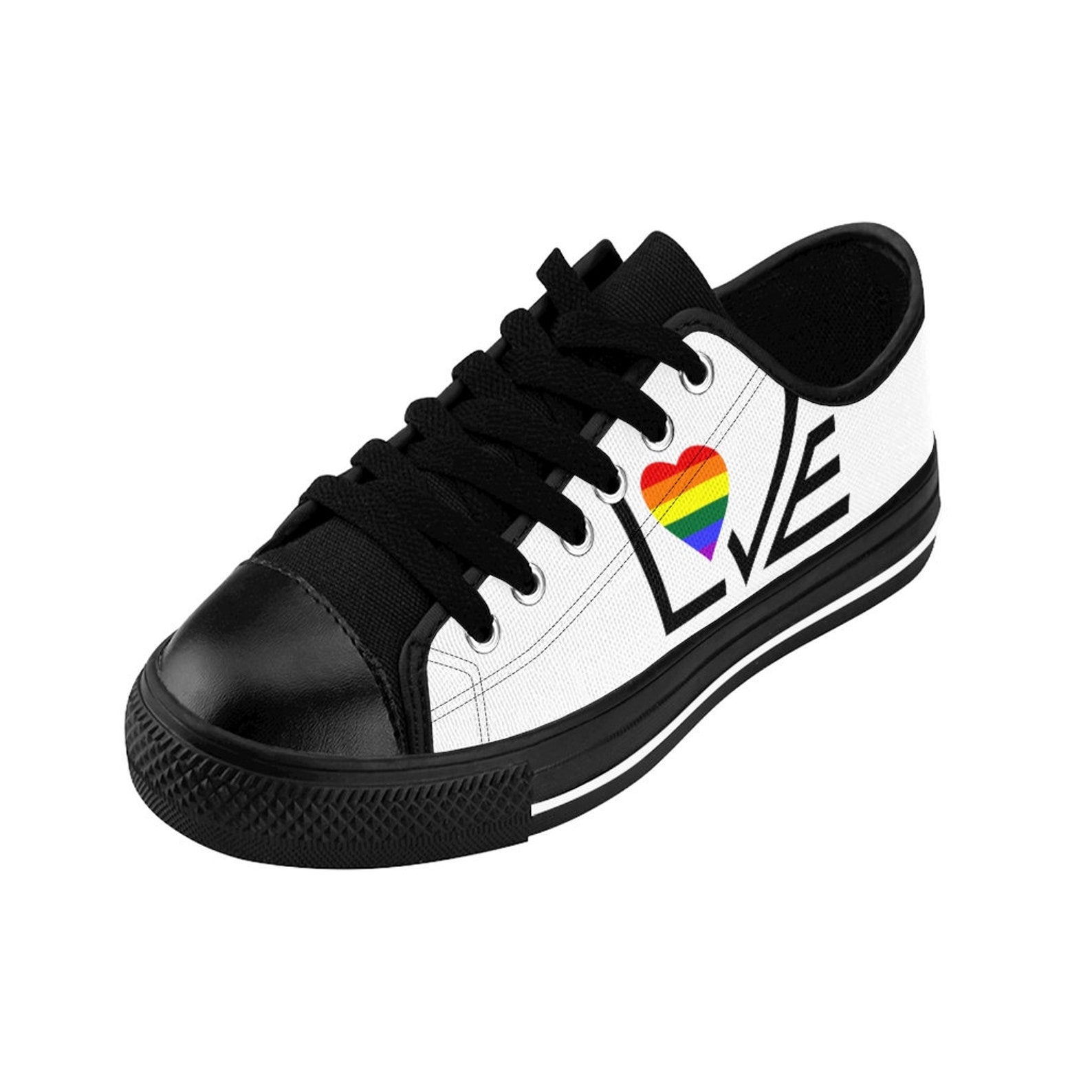 High Quality Mens Pride Sneakers Mens LGBTQ Pride Shoes Etsy