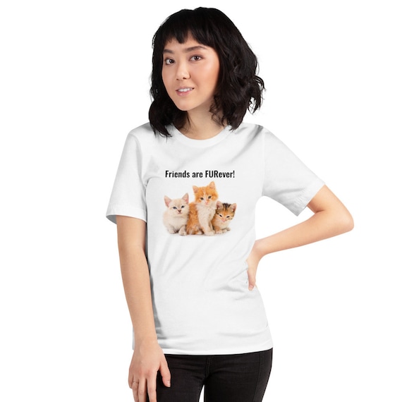 Cute kitten shirts hot sale