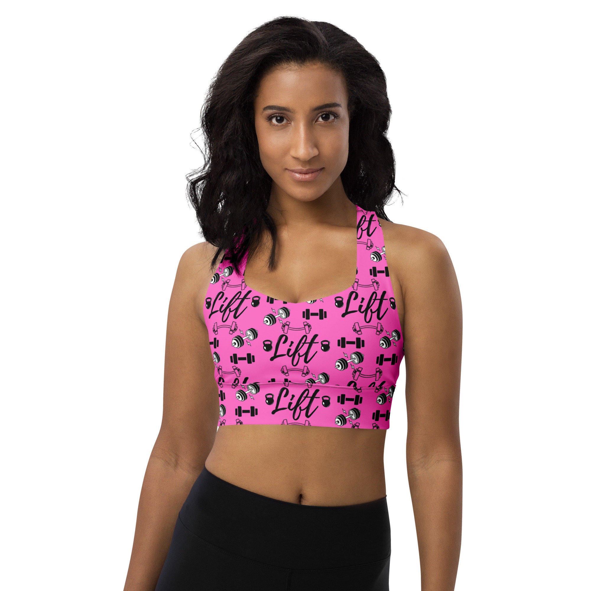 It's Me Hi, I'm the Dancer, Performance Longline Sports Bra for