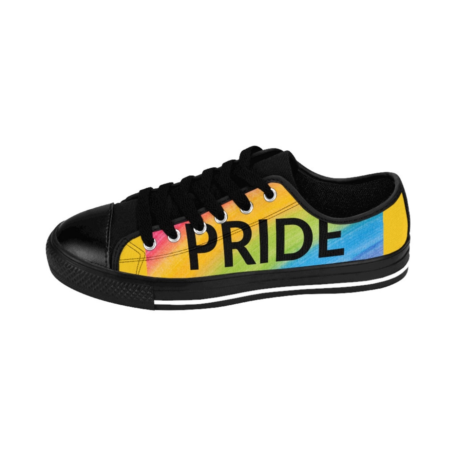High Quality Mens Pride Sneakers Mens LGBTQ Pride Shoes Etsy Singapore