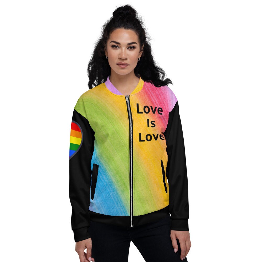 Rainbow jacket hotsell womens