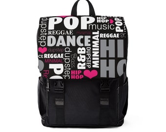 High Quality Stylish Designer Music Lovers Shoulder Backpack bag (Hip hop style, street style, punk, goth, fashion, music)