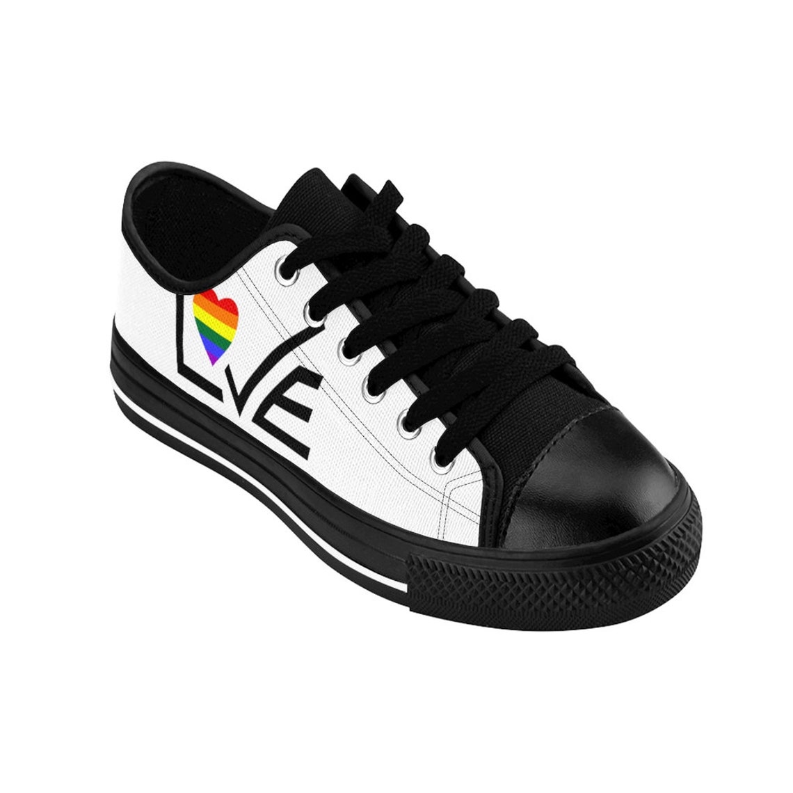 High Quality Mens Pride Sneakers Mens LGBTQ Pride Shoes Etsy