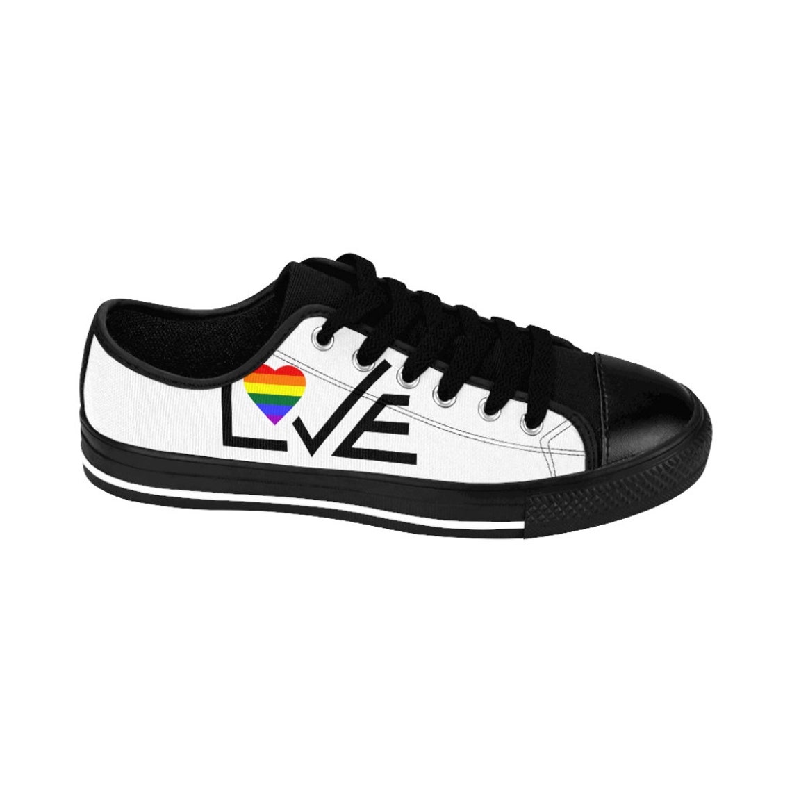 High Quality Mens Pride Sneakers Mens LGBTQ Pride Shoes Etsy