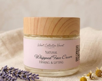 Face Cream Tallow Grandmother Christmas Gift Bison Moisturizer Manuka Honey Bakuchiol Serum Vitamin Enriched Whipped Butter Frankincense
