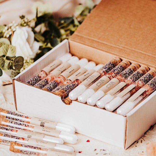 Wedding Shower Favors Bath Salts Etsy