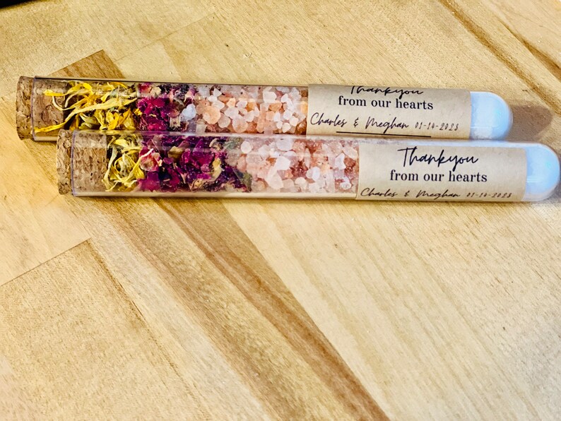 Bath Soak Bath Salts Baby Shower Baby Shower Favors for Etsy