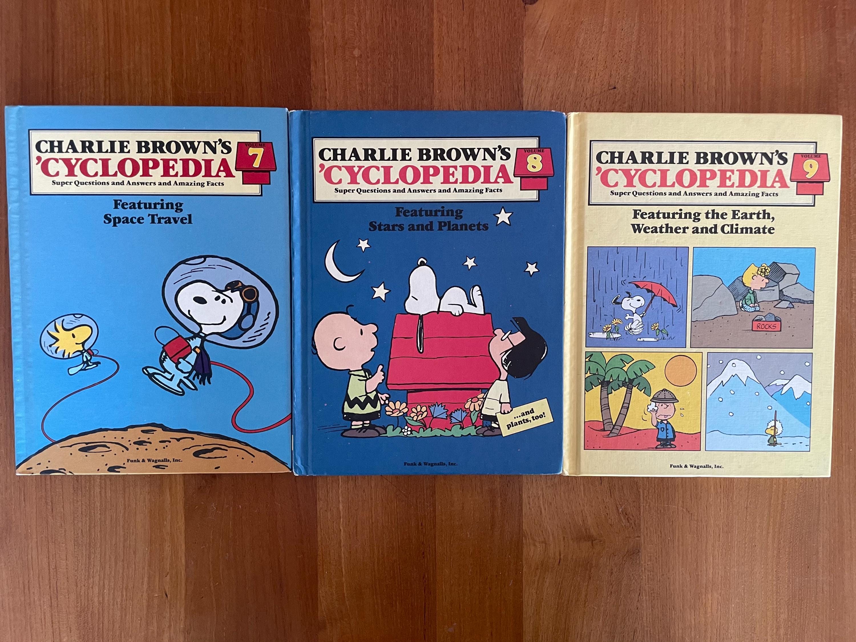 Vintage 1980s Charlie Brown Cyclopedia - Choose Your Volume - Etsy