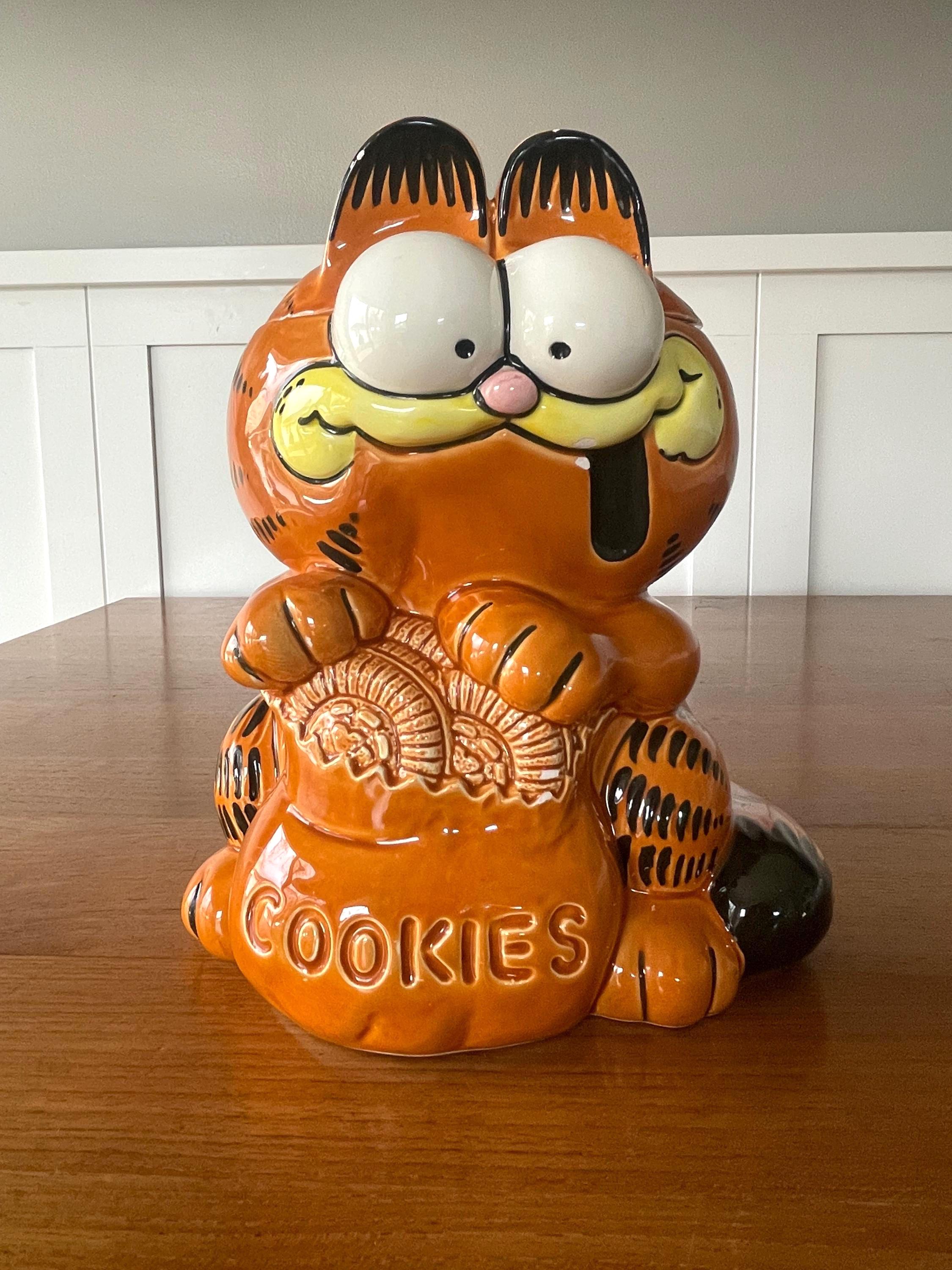 Garfield Cookie Jar - Etsy