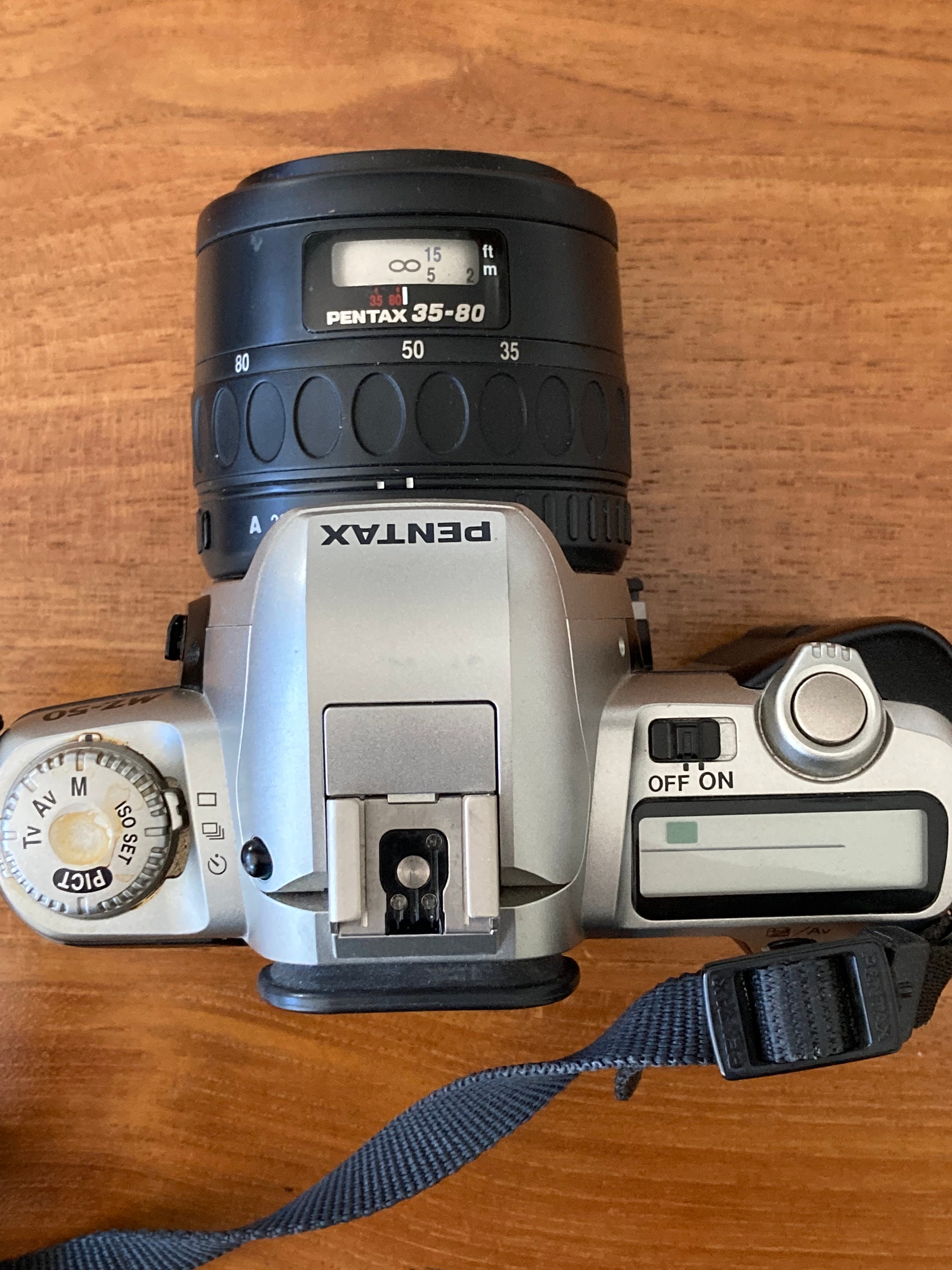 Pentax MZ-50 Aka ZX50 35mm Camera With SMC PENTAX 1:4 - 5.6 Pentax MZ-50 Aka ZX50 35mm Camera With SMC PENTAX 1:4 - 5.6