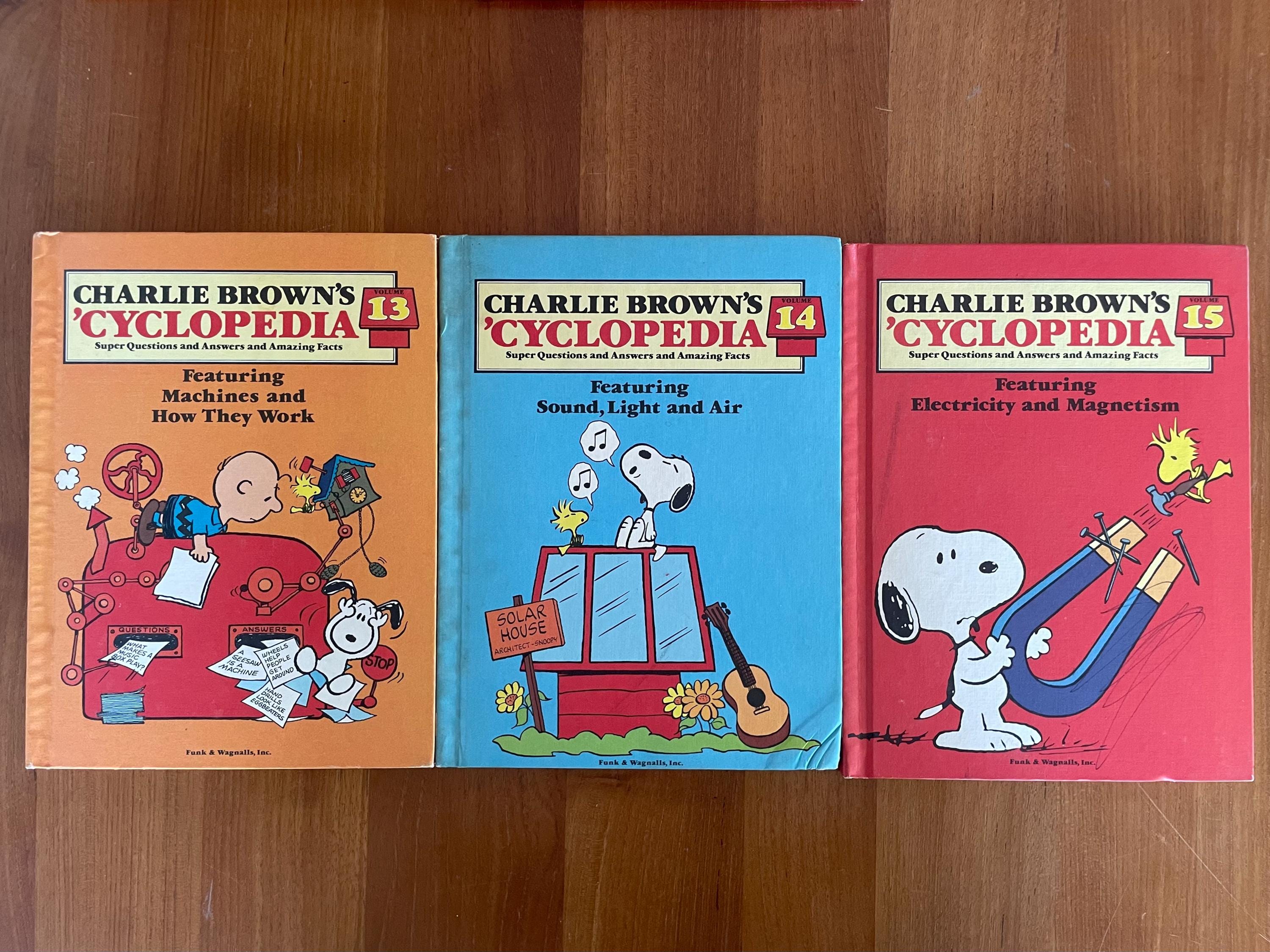 Vintage 1980s Charlie Brown Cyclopedia - Choose Your Volume - Etsy