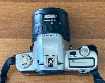 Pentax MZ-50 Aka ZX50 35mm Camera With SMC PENTAX 1:4 - 5.6