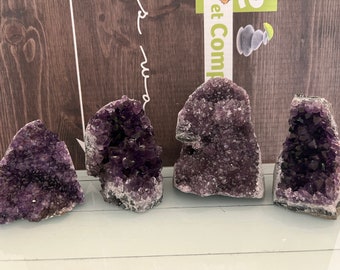 Exquisite Brazilian Amethyst Geode of Great Quality- Promoting Spiritual Upliftment, Concentration, and Meditation