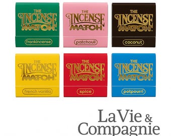 Incense Match – Portable Aroma Matchbook for Instant Fragrance | Smoke-Free Odor Eliminator