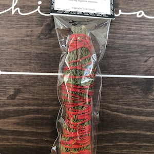 Cedar Smudge Stick from High Mountain Valley near Ashcroft, BC – For Protection, Healing, Purification & Emotional Balance